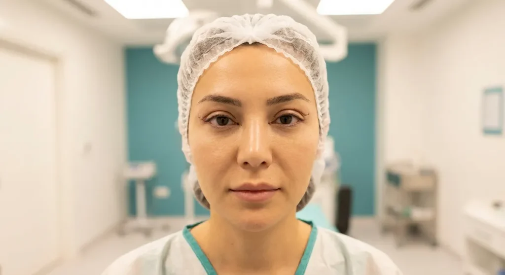 Cat eye lift surgery technique at Istanbul clinic
